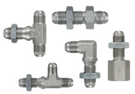 Bulkhead hydraulic fittings